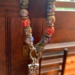 Sterling Silver Oriental Bead Bracelet